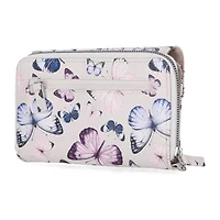 Mundi Big Fat Womens Expandable RFID Blocking Checkbook Wallet