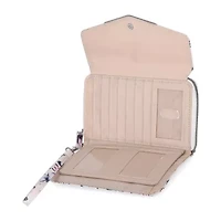 Mundi Big Fat Womens Expandable Rfid Blocking Checkbook Wallet