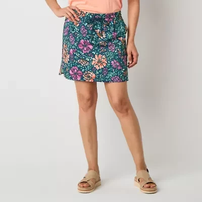 St. John's Bay Womens Mid Rise Tall Skort