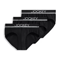 Jockey Casual Cotton Stretch Mens 3 Pack Briefs 1763