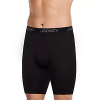 Jockey Chafe Proof Pouch Ultra Soft Modal Long Leg Mens 3 Pack Boxer Briefs