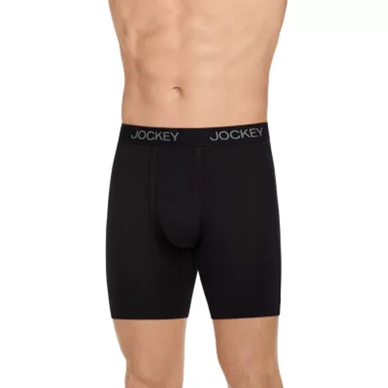 Jockey Chafe Proof Pouch Ultra Soft Modal Mens 3 Pack Boxer Briefs 3484