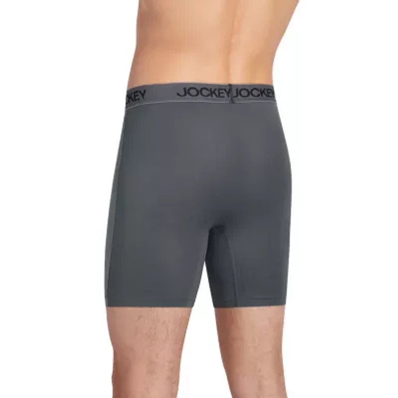 Jockey Chafe Proof Pouch Ultra Soft Modal Mens 3 Pack Boxer Briefs 3484
