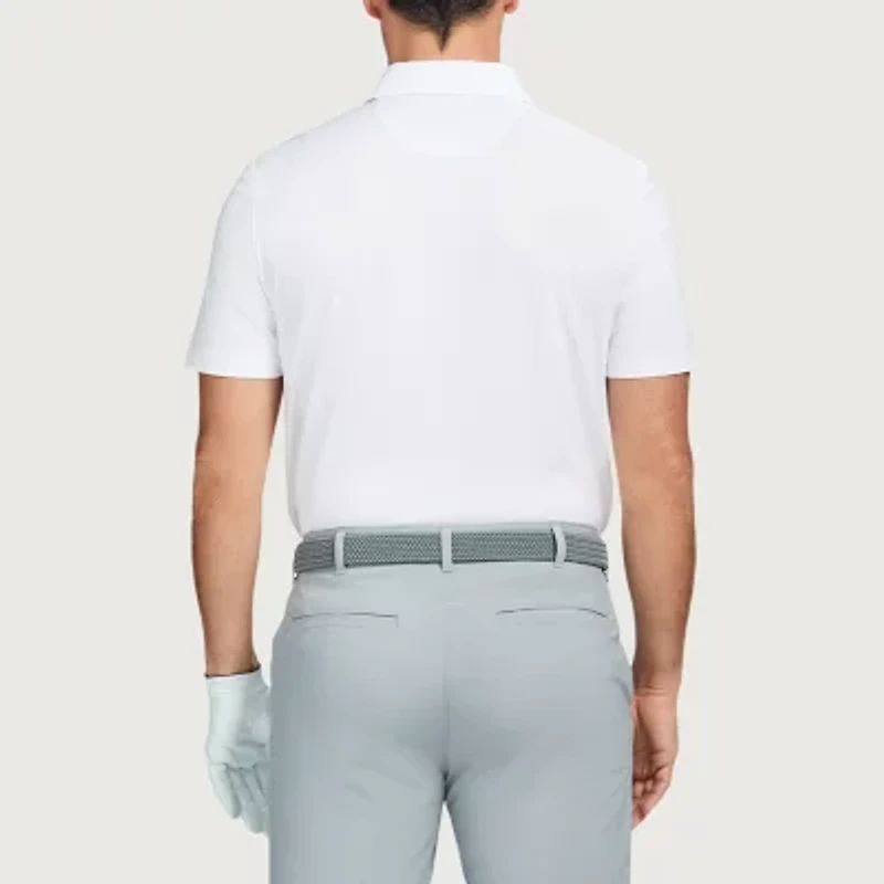 IZOD Performance Mesh Mens Regular Fit Short Sleeve Polo Shirt