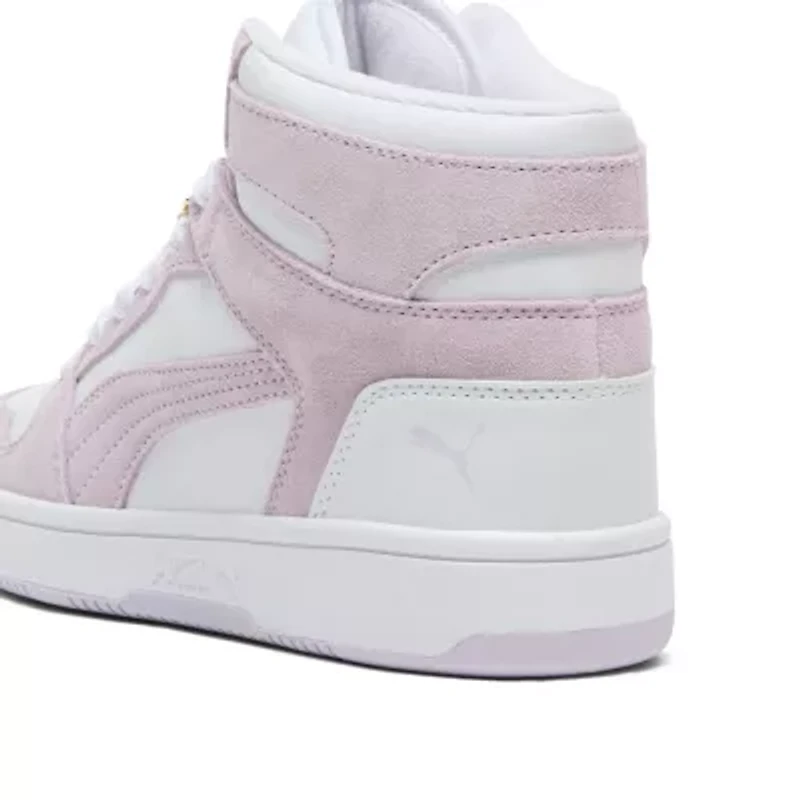 PUMA Rebound Layup Spring Bling Womens Basketball Shoes