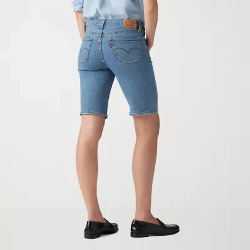 Levi's® Women's Shaping Mid Rise Bermuda Short