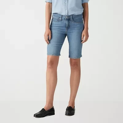 Levi's® Women's Shaping Mid Rise Bermuda Short