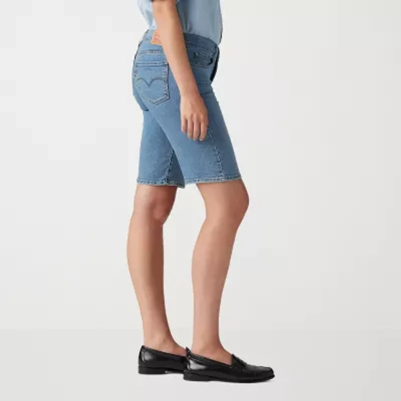 Levi's® Women's Shaping Mid Rise Bermuda Short