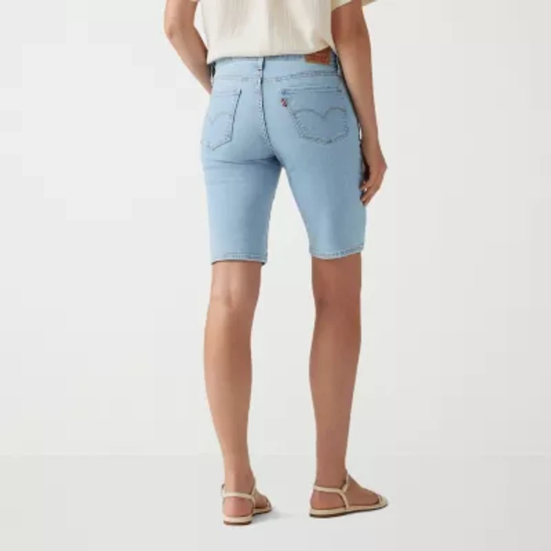 Levi's® Women's Shaping Mid Rise Bermuda Short