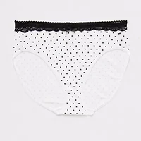 Ambrielle Cotton Bikini Panty