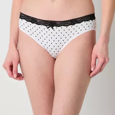 Ambrielle Cotton Bikini Panty