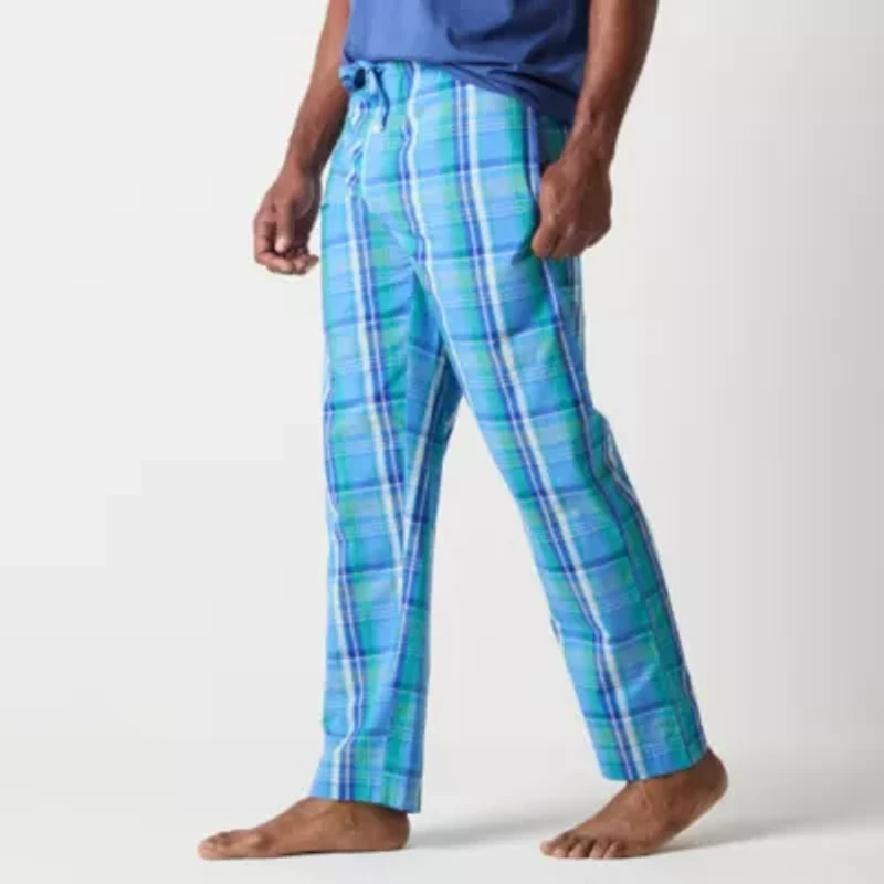 St. John's Bay Mens Poplin Big and Tall Pajama Pants