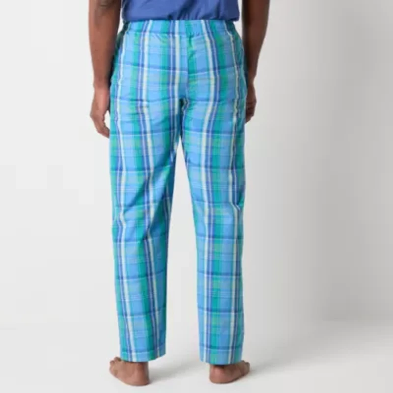 St. John's Bay Mens Poplin Big and Tall Pajama Pants