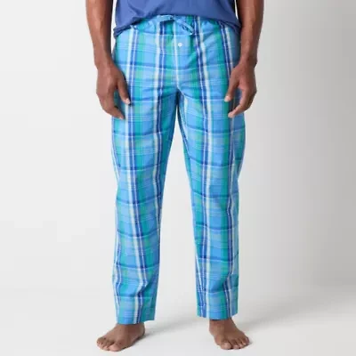 St. John's Bay Mens Poplin Big and Tall Pajama Pants