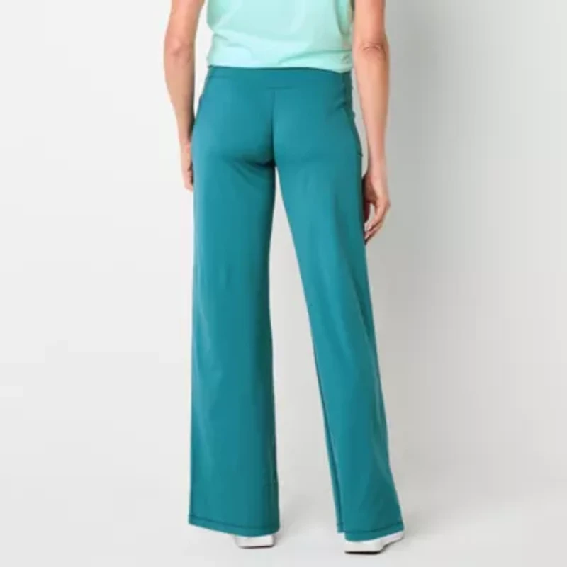 Xersion Everultra-Lite Womens Wide Leg Mid Rise Yoga Pant