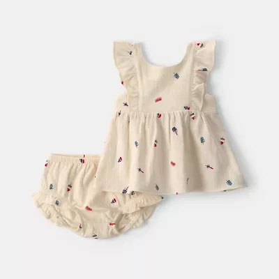 Carter's Baby Girls 2-pc. Short Set