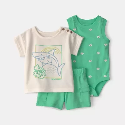 Carter's Baby Boys 3-pc. Short Set