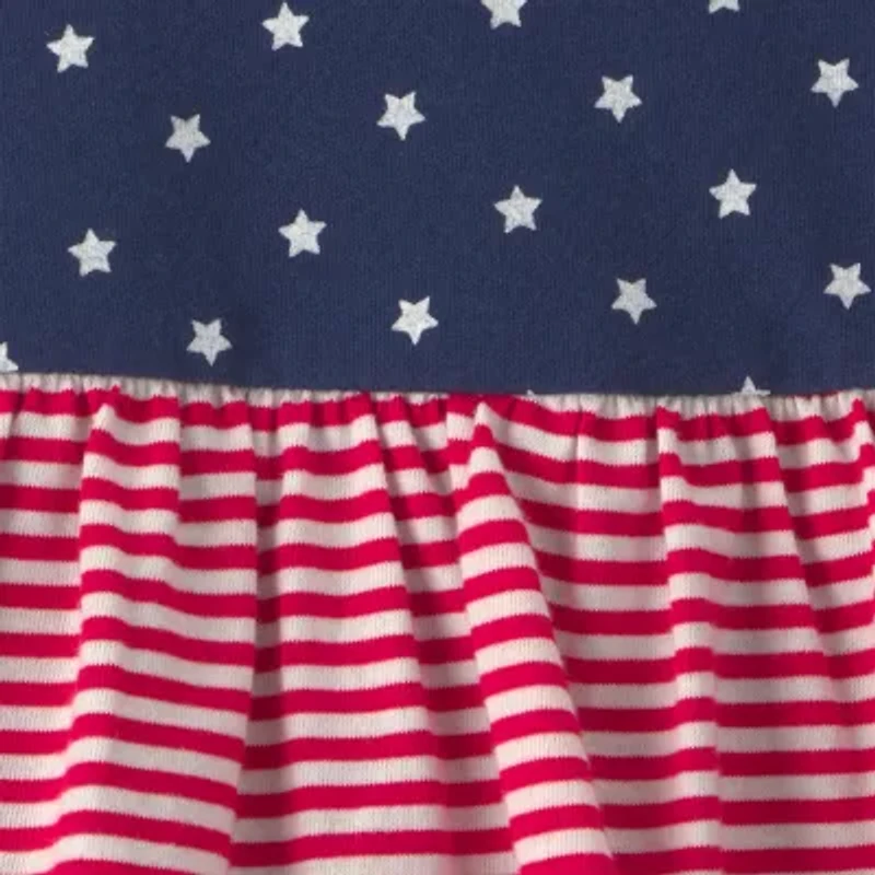 Carter's Americana Baby Girls Sleeveless Flutter Sundress