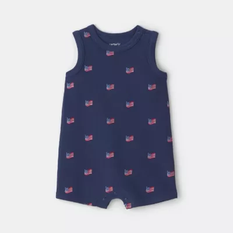 Carter's Baby Unisex Sleeveless Romper