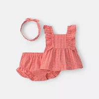 Carter's Baby Girls 3-pc. Short Set