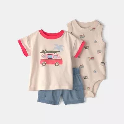 Carter's Baby Boys 3-pc. Short Set