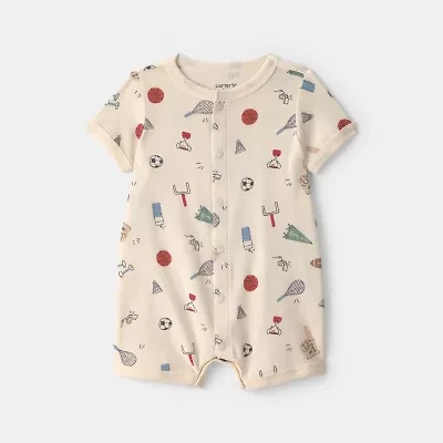 Carter's Baby Boys Short Sleeve Romper