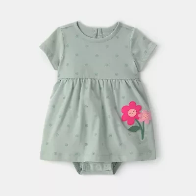 Carter's Baby Girls Short Sleeve Fitted Sundress