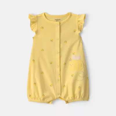 Carter's Baby Girls Short Sleeve Romper