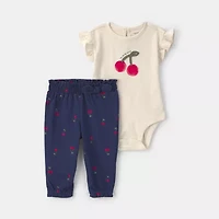 Carter's Baby Girls 2-pc. Pant Set