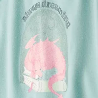 Carter's Little & Big Kid Girls Scoop Neck Short Sleeve 2-pc. Nightgown