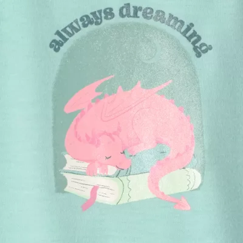 Carter's Little & Big Kid Girls Scoop Neck Short Sleeve 2-pc. Nightgown