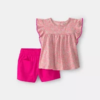 Carter's Little & Big Kid Girls 2-pc. Short Set