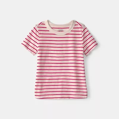 Oshkosh Toddler Boys Round Neck Short Sleeve Americana T-Shirt