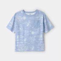 Carter's Little & Big Kid Boys Round Neck Short Sleeve T-Shirt