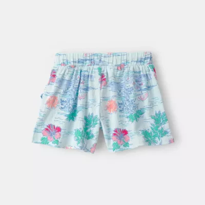 Carter's Little & Big Kid Girls Knit Pull-On Short