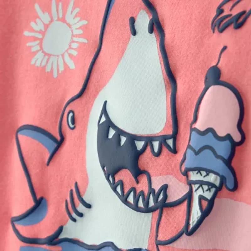 Carter's Toddler Boys Round Neck Short Sleeve T-Shirt