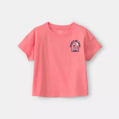 Carter's Toddler Boys Round Neck Short Sleeve T-Shirt