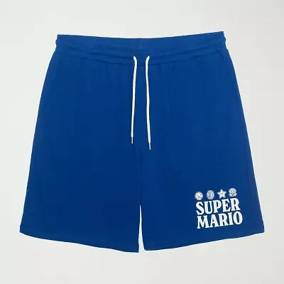 Novelty Mens Super Mario Pull-On Short