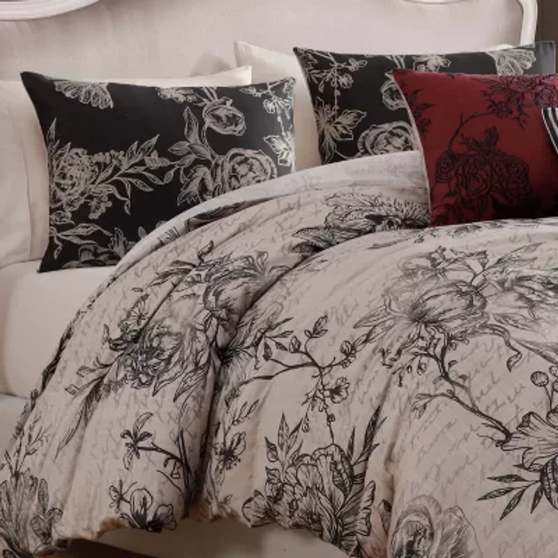 Bebejan French Linen 5-pc. Reversible Comforter Set