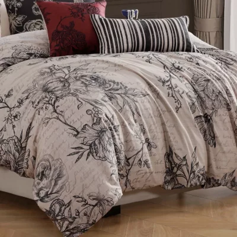 Bebejan French Linen 5-pc. Reversible Comforter Set