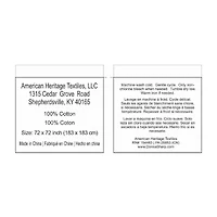 Donna Sharp Cowboy Cotton Shower Curtain