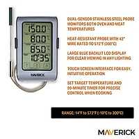 MAVERICK® Dual Oven/Meat Thermometers