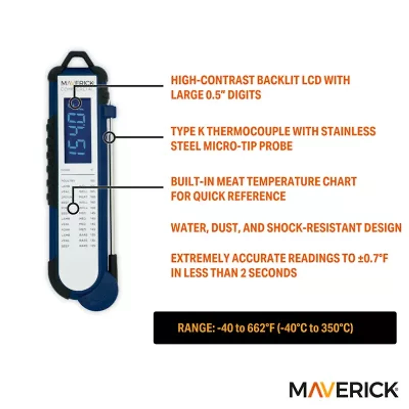 MAVERICK® Thermocouple Thermometers