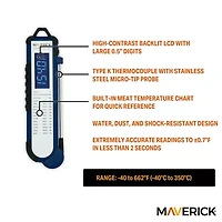 MAVERICK® Thermocouple Thermometers