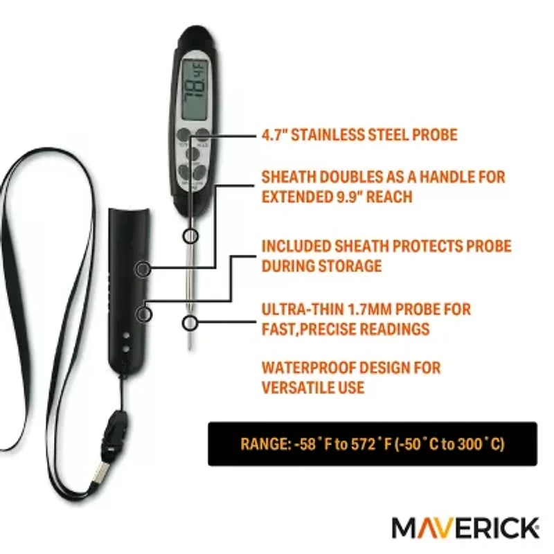 MAVERICK® Thermocouple Thermometers