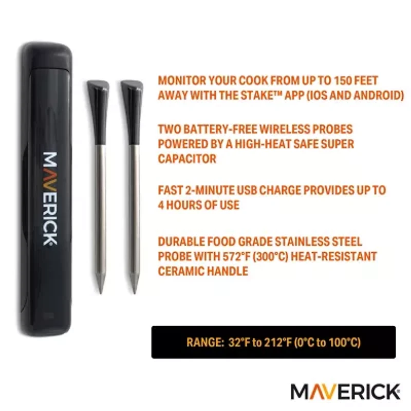 MAVERICK® Dual Probe Bluetooth Thermometers
