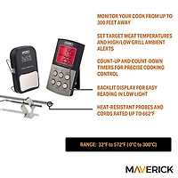 MAVERICK® Wireless Dual Probe Thermometers