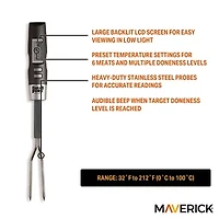 MAVERICK® Grill Fork Thermometers