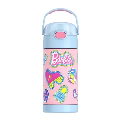 Thermos Barbie Stainless Steel 12oz. Funtainer Water Bottle