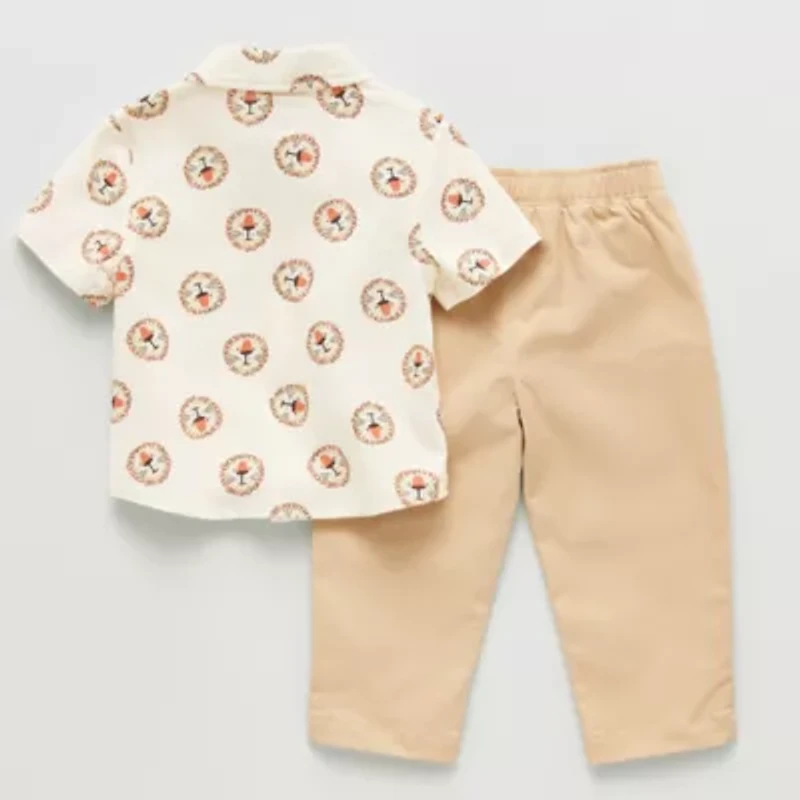 Little Stitch Baby Boys 2-pc. Pant Set